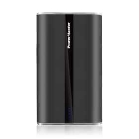 Portable Charger PowerMaster 20000mAh Power Bank Total 5.8A Output 3-USB Ports External Battery Pack (Color: Black)