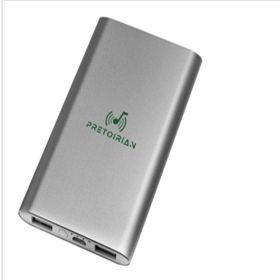 Portable Power Bank - 13 Pack (Silver: Green)